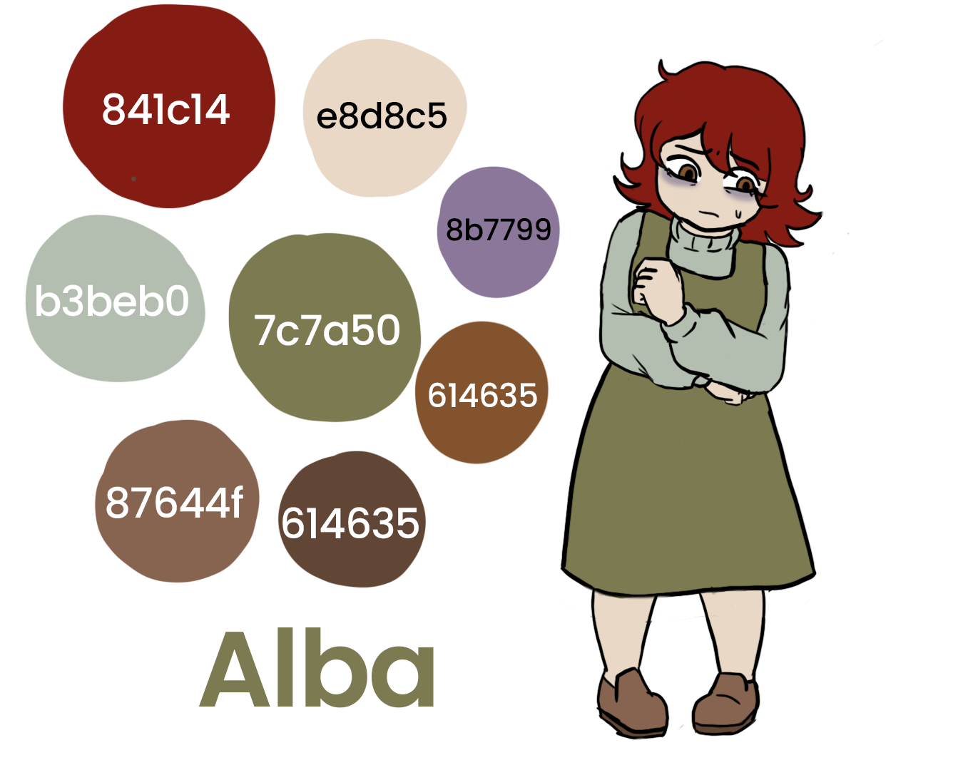Paleta de color Alba
